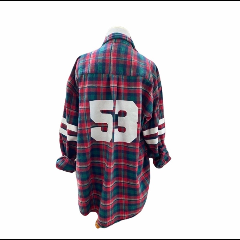 LF Flannel number Shirt 53 Furst of a Kind OS
